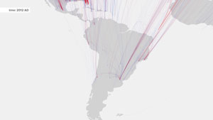 1750 - 2012, South America